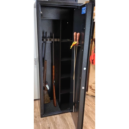 Szafa Polaszek Olimp 5 Szara/Czarna